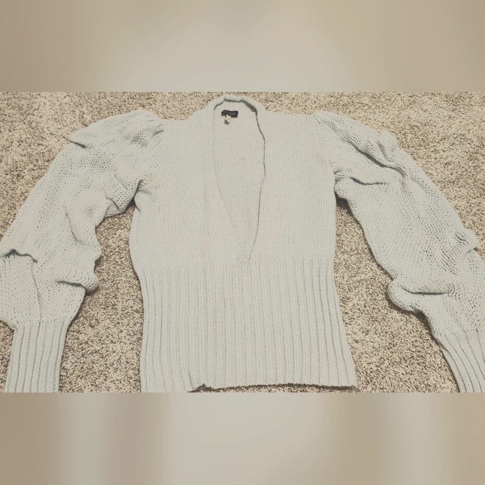 Armani jeans sweater size S baby blue